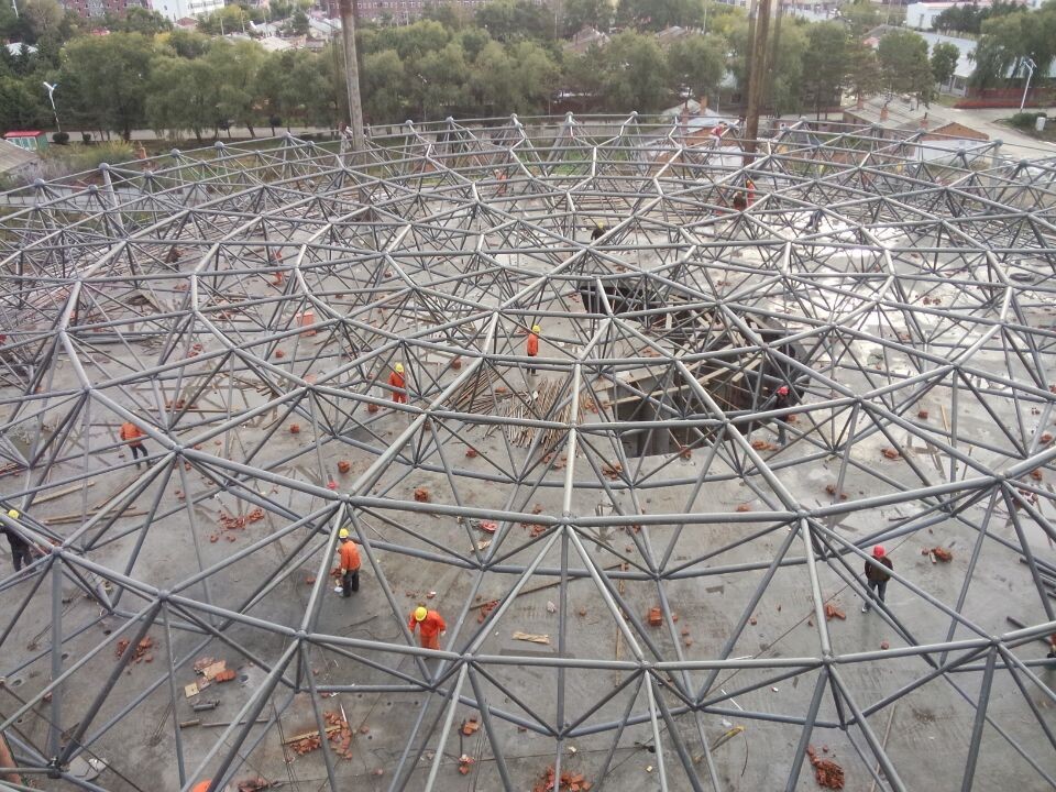 溧阳全民健身中心网架